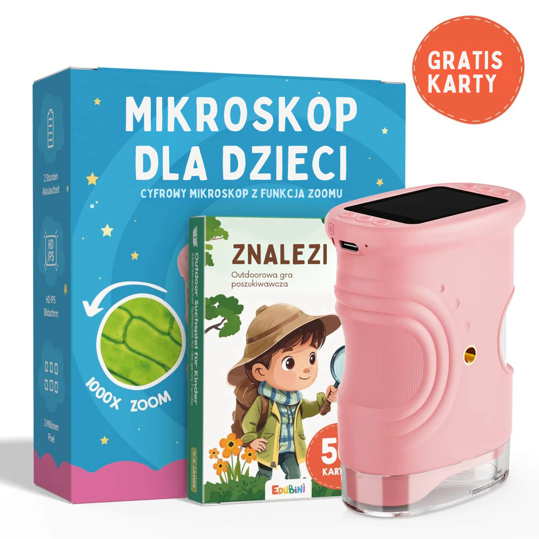 Cyfrowy Mikroskop Dla Dzieci