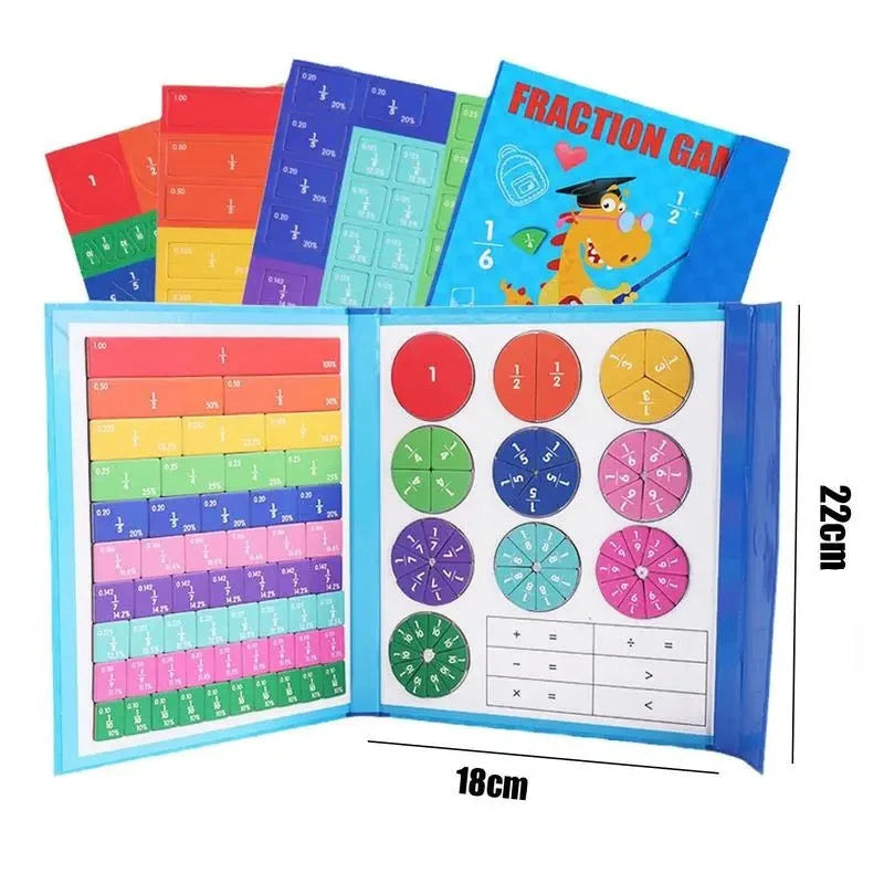 Magnetyczna Gra Matematyczna „Mistrz Ułamków”