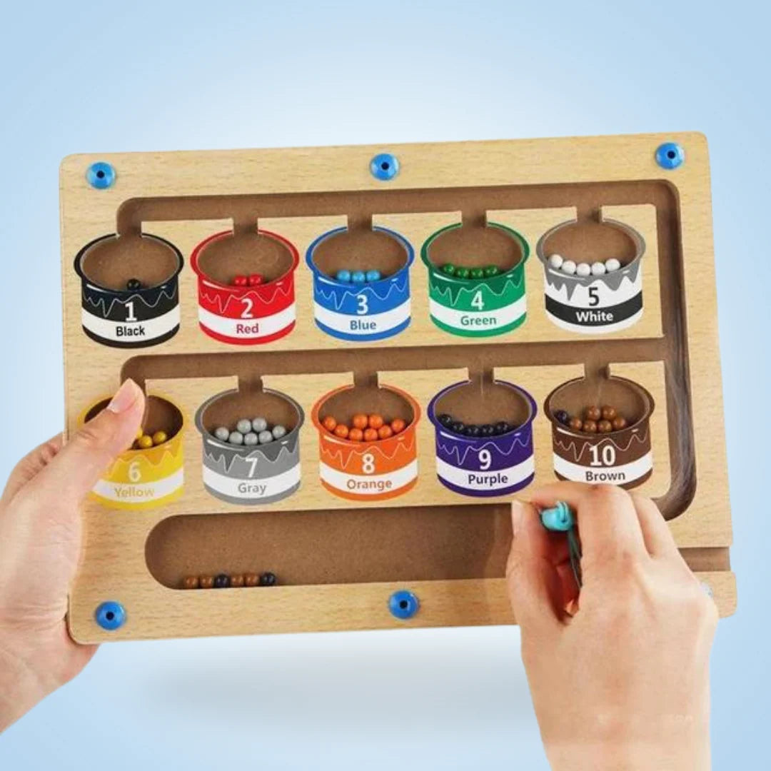 Montessori Magnetyczny Labirynt – nauka przez zabawę