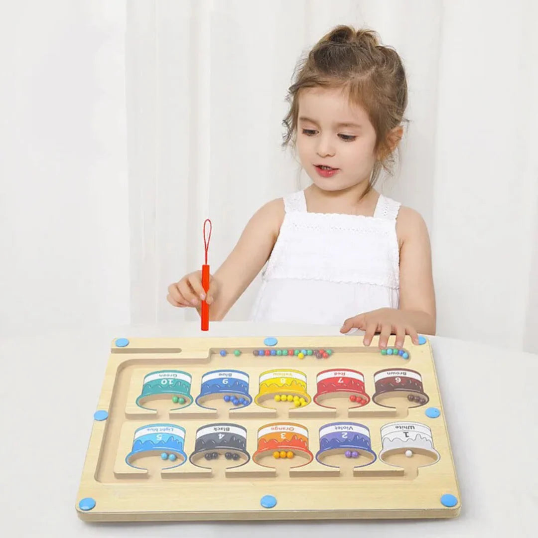Montessori Magnetyczny Labirynt – nauka przez zabawę