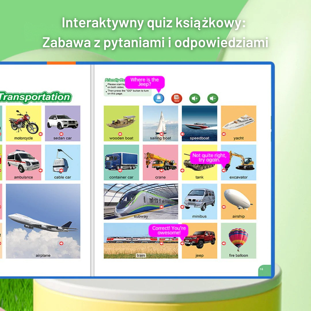 My First Words English Sound Book – Pierwsze słowa po angielsku
