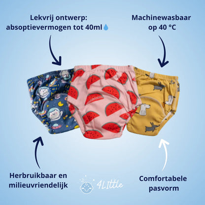 Treningowe majtki dla dzieci – łatwa nauka nocniczka