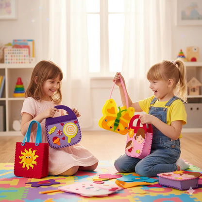 Zestaw Kreatywny do Szycia Torebek z Filcu