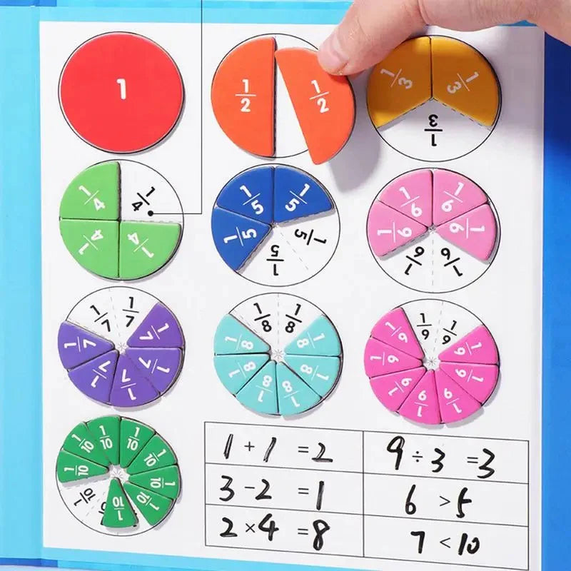Magnetyczna Gra Matematyczna „Mistrz Ułamków”