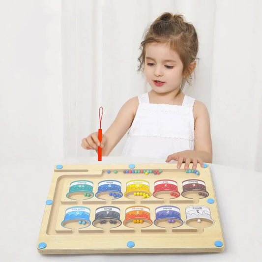 Montessori Magnetyczny Labirynt – nauka przez zabawę