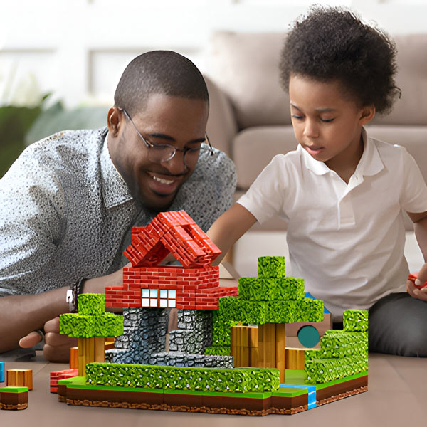 Magnetyczne kostki minicraft (48 szt.)