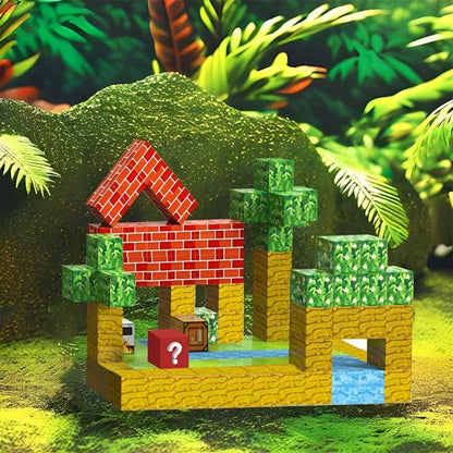 Magnetyczne kostki minicraft (48 szt.)
