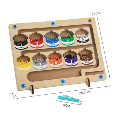 Montessori Magnetyczny Labirynt – nauka przez zabawę