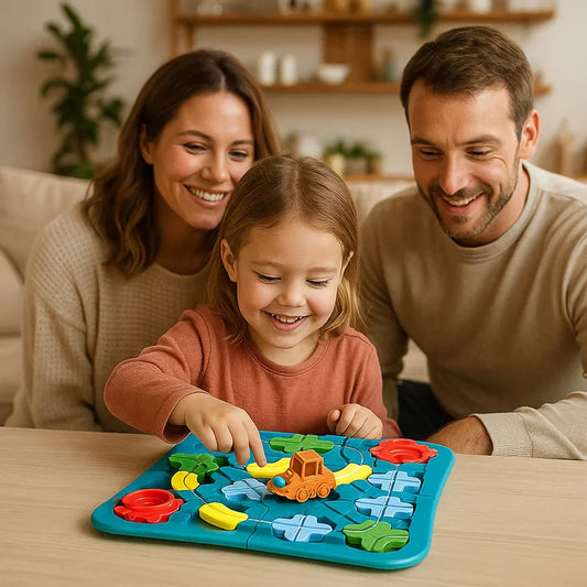 Labiryntowa Przygoda – Edukacyjna gra logiczna z samochodzikiem i kulkami