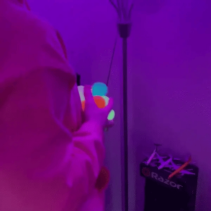 Świecące kule zabawy