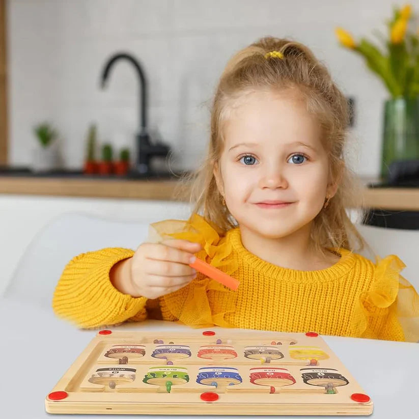 Montessori Magnetyczny Labirynt – nauka przez zabawę